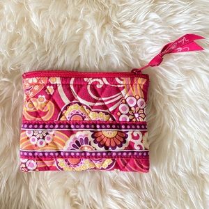 Vera Bradley | Raspberry Fizz Coin Purse